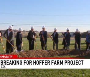 News Coverage – Groundbreaking Event for Hoffer Farm