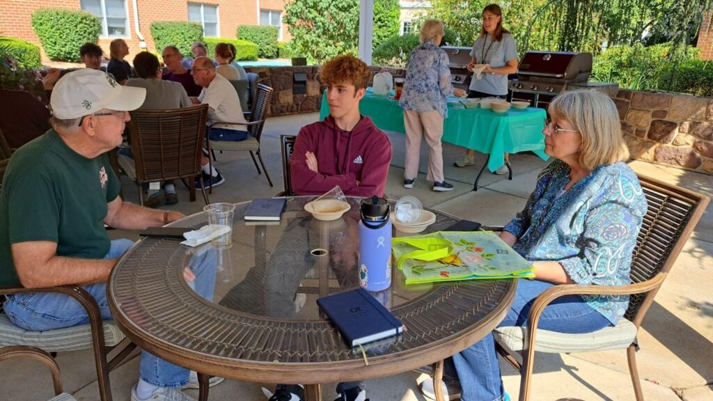 Ron and Brenda Lausch with One Life club mentorship